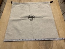 Hermes Dust Bag For Birkin Storage Drawstring 18”x 18” Large Pouch Extra Cover
