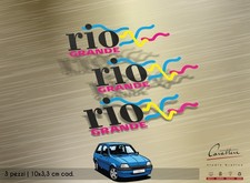 KIT 3 ADESIVI RIO per AUSTIN