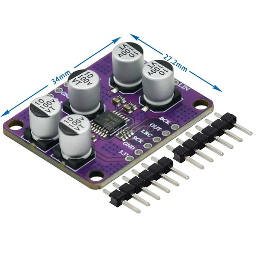 Amplificatore 24bit pcm1808 - amplificatore,