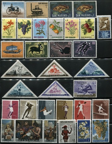San marino postage - san,