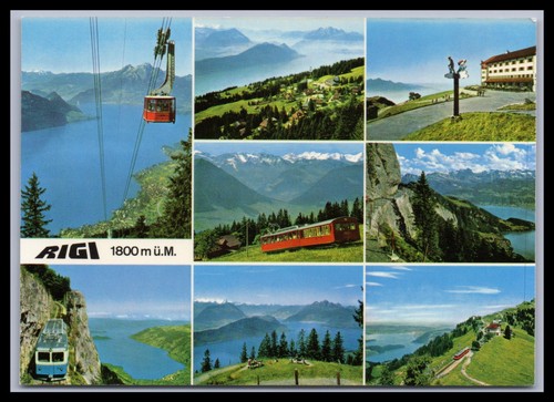 Cartolina rigi svizzera - cartolina,