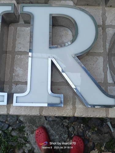 Lettera scatolata vintage - scatolata,
