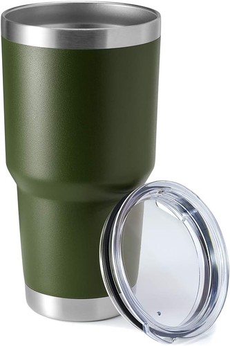 30oz stainless steel tumbler - steel,