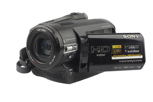 Sony hdr hc9e pal - hd,, hdv