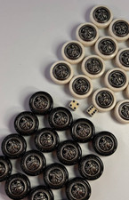 Pezzi Backgammon in Pietra