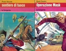 MINI LIBRICINI SORGENTE 2TITOLI  MITICI STOCK COLOSSALE OFFERTA  (3)