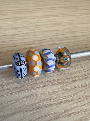Trollbeads ooak set unici - set,