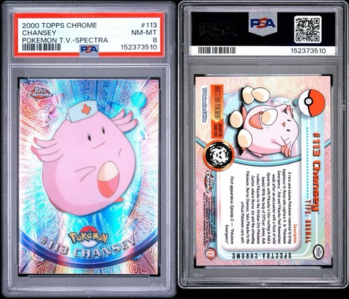 Topps chrome 2000 chansey - 2000,