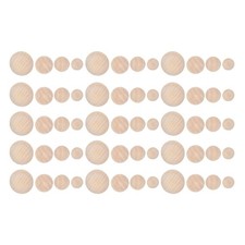 60pcs sfere di legno