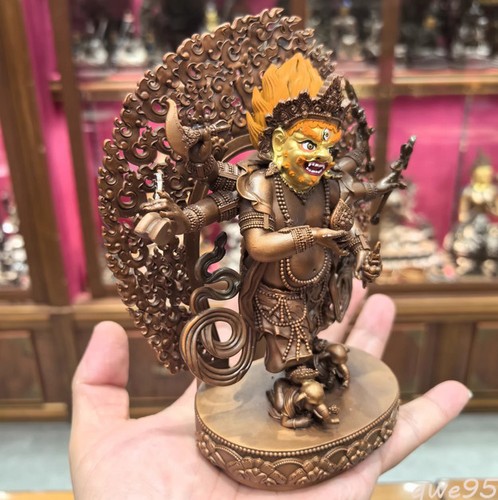 15cm copper statue blessing - copper,
