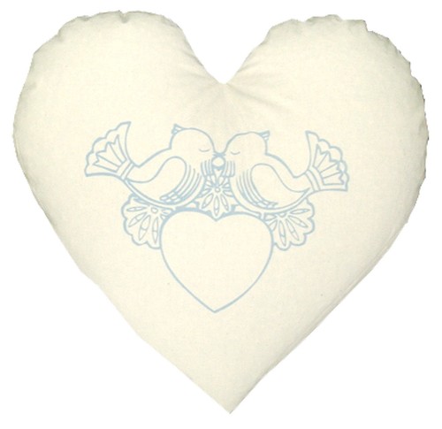 Cuscino farro cuore - di, con