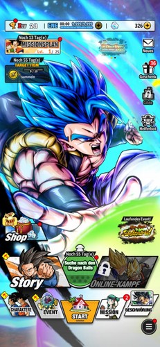 Dragon ball legends lvl - ball,
