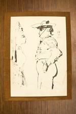 Pablo Picasso lithograpy print Toros Toreros Corrida 35,5x25 cm 1960 Toro Torero