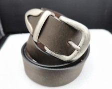 Cintura Cinta Uomo in Vera Pelle Cuoio Classica Accorciabile Artigianale