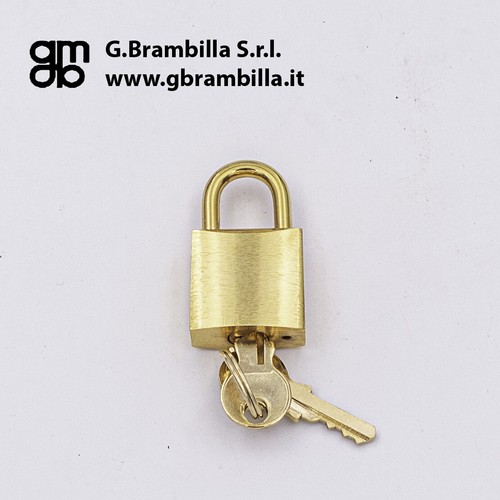 Lucchetto ottone dorato - lucchetto,