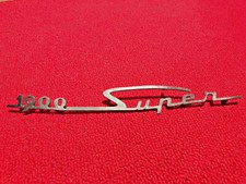 ALFA ROMEO 1900 SUPER LOGO SIGLA EMBLEMA FREGIO TARGHETTA SCRITTA BADGE STEMMA