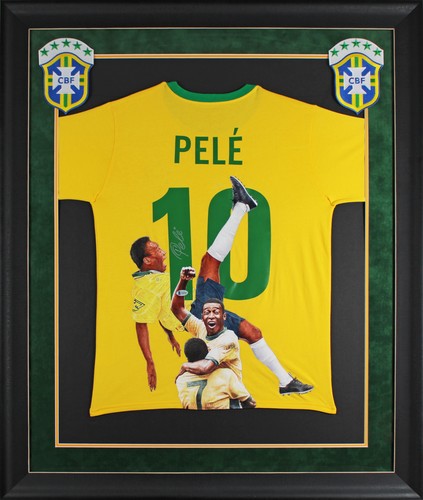 Maglia brasile pelé - pelé, firmata