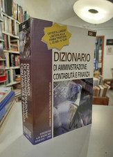 DIZIONARIO DI AMMINISTRAZIONE  CONTABILITA' E FINANZA Ed. Giuridiche Simone 1999