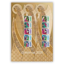 Francobolli di Natale 2025