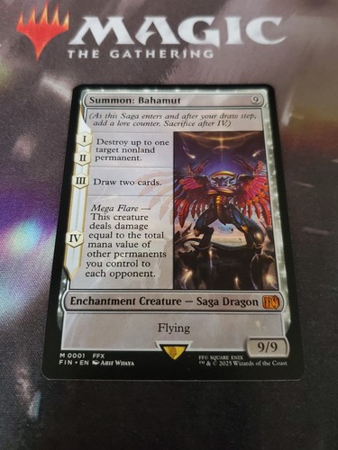 Mtg summon bahamut final - mtg., bahamut.