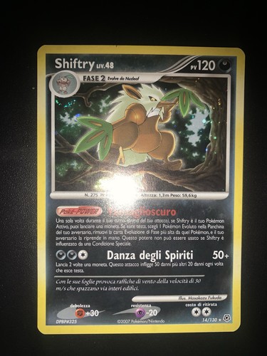 Carta pokemon shiftry 48 - carta,