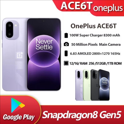 Oneplus ace snapdragon8 - 6t, 5g