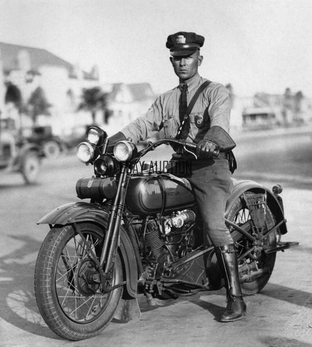 Harley davidson moto polizia - harley-davidson,