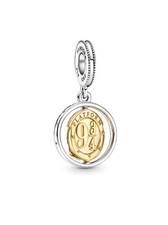 Pandora x Harry Potter, Edvige Ciondolo Charm Girevole, Binario 9 3/4