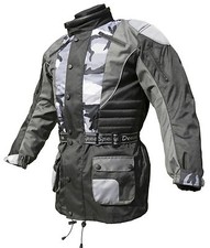Giacca tessuto fresco moto