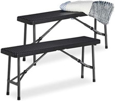 Relaxdays Panchina Pieghevole