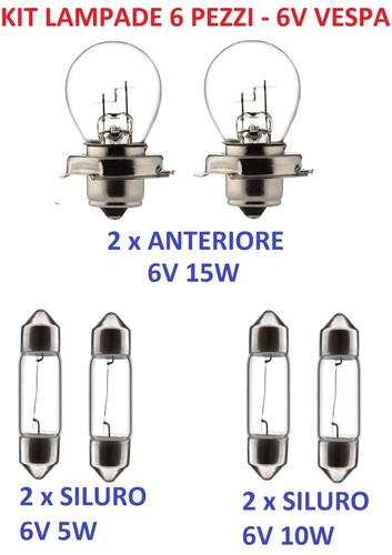 Kit lampade vespa n l - di,