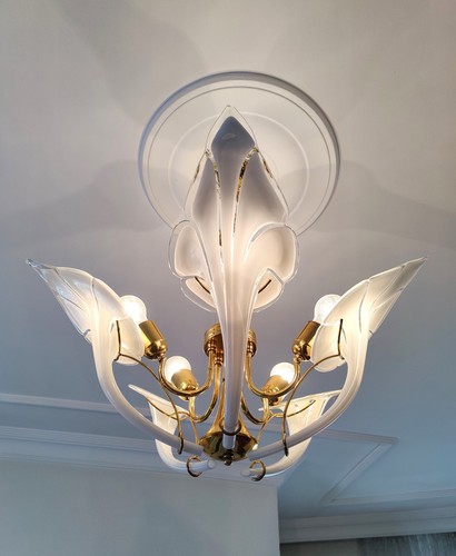 Lampadario murano vintage - lampadario,