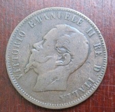 10 Centesimi in Rame - Regno