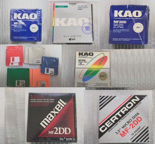 Confezione floppy disk 5 - confezione,
