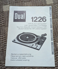 Dual 1226 Giradischi