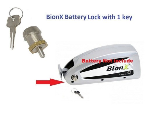 Bionx battery lock with - battery, one