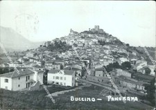 bg549 cartolina buccino panorama provincia di salerno