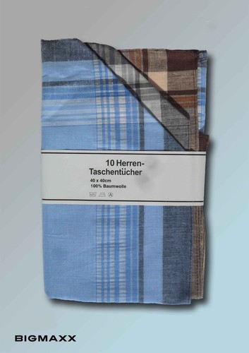 Pezzo uomo stofftaschentuch - 10,