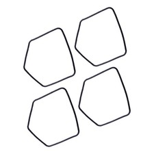 4x Guarnizioni della camera di