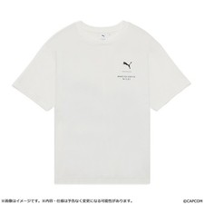 T-shirt PSL PUMA x Monster Hunter Wilds manica corta bianca AIROU silhouette nuova