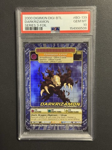 Digimon darkrizamon 139 - darkrizamon, bo-139