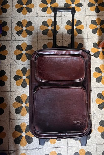 Zhhz trolley leather bagaglio - zhhz,
