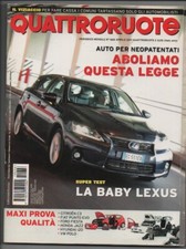 Quattroruote n° 666  2010 - Fiat Punto Evo - Ford Fiesta - Honda Jazz - VW Polo