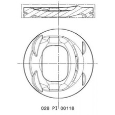Pistone Mahle 028pi00118002