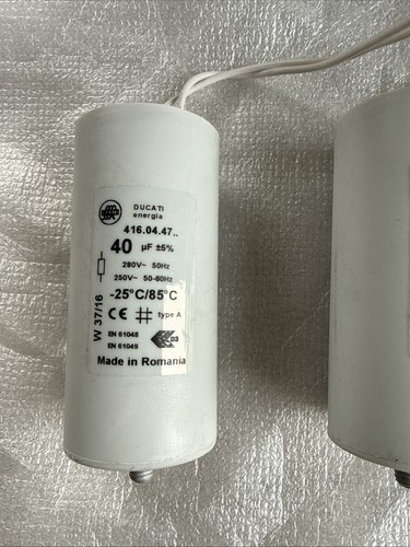 Pezzi condensatore motore - 10,