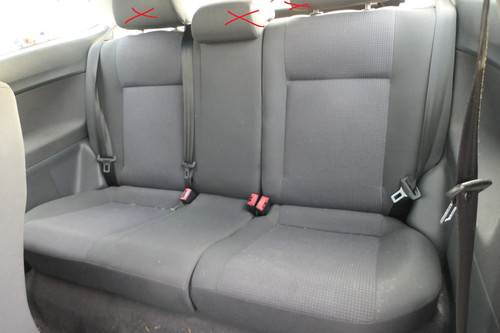 Polo 9n3 sedile panca - vw,