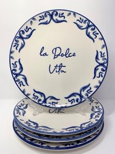 Set 4 Piatti Papart Seramica