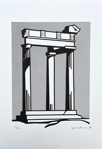 Roy lichtenstein tempio - -,