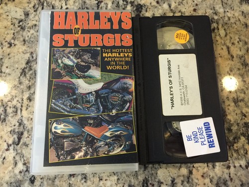 Harleys sturgis oop vhs - harleys,