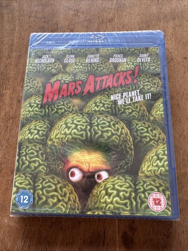 Mars attacks blu - mars, blu-ray